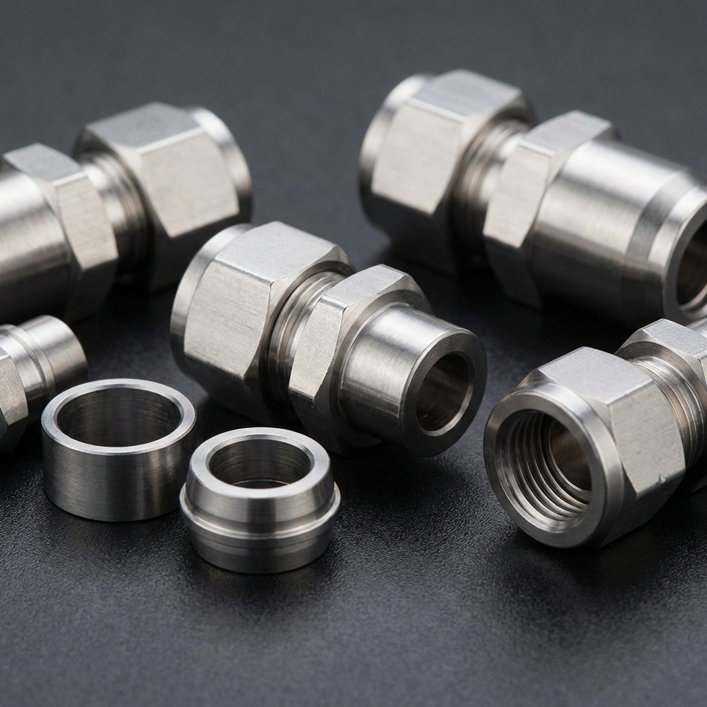 High-pressure instrumentation fittings