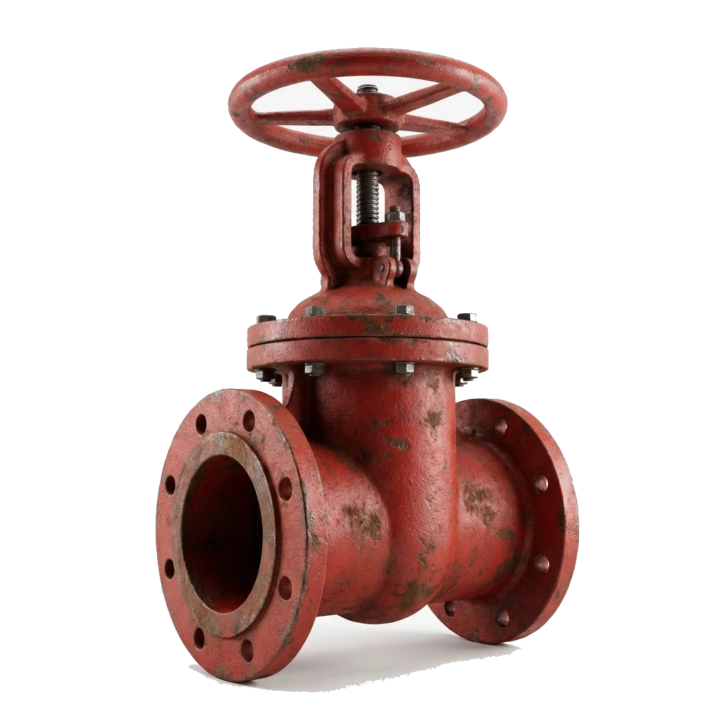 Industrial gate valve